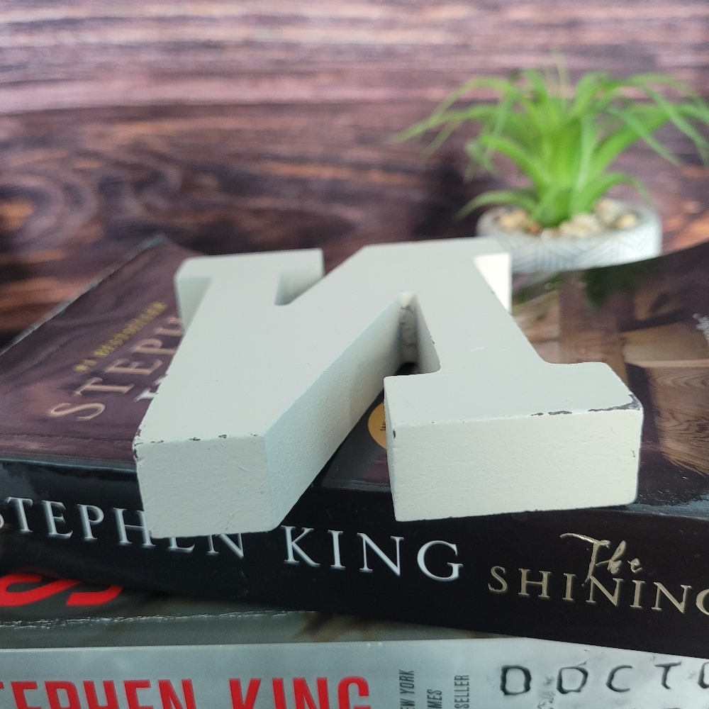 Antique Style "N" with Script - Picture 4 of 9